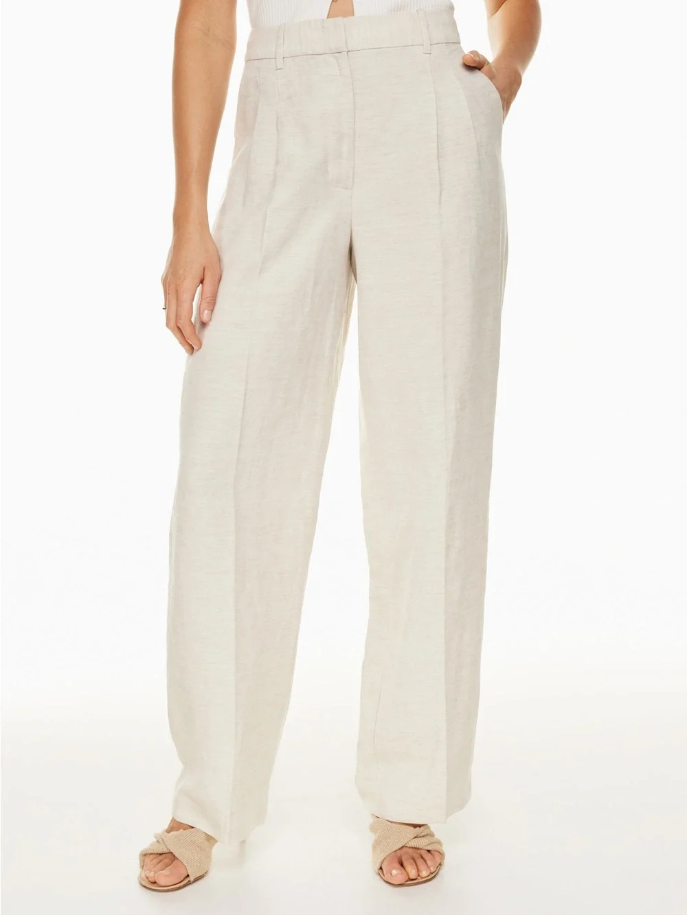 Wilfred the effortless pant natural linen blend 2